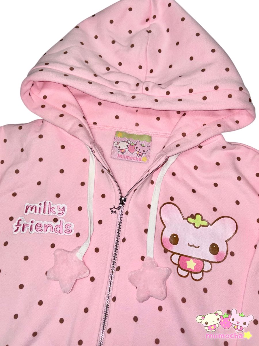 hoodie friends トップス milky miimocha