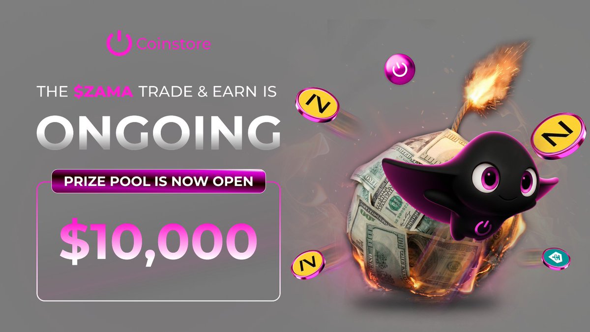 🔥 $ZAMA Trading Competition is ONGOING! 🔥

Trade smart, deposit wisely, and share $12,000 USDT.
Only for pair ZAMA / USDT
🏆 $8,000 Trading Volume Ranking
🚀 Net Deposit Multiplier up to 2× (same trades, higher rank)
👑 Top 10 Depositors share $2,000 USDT
💡 Why $ZAMA?
• Use =