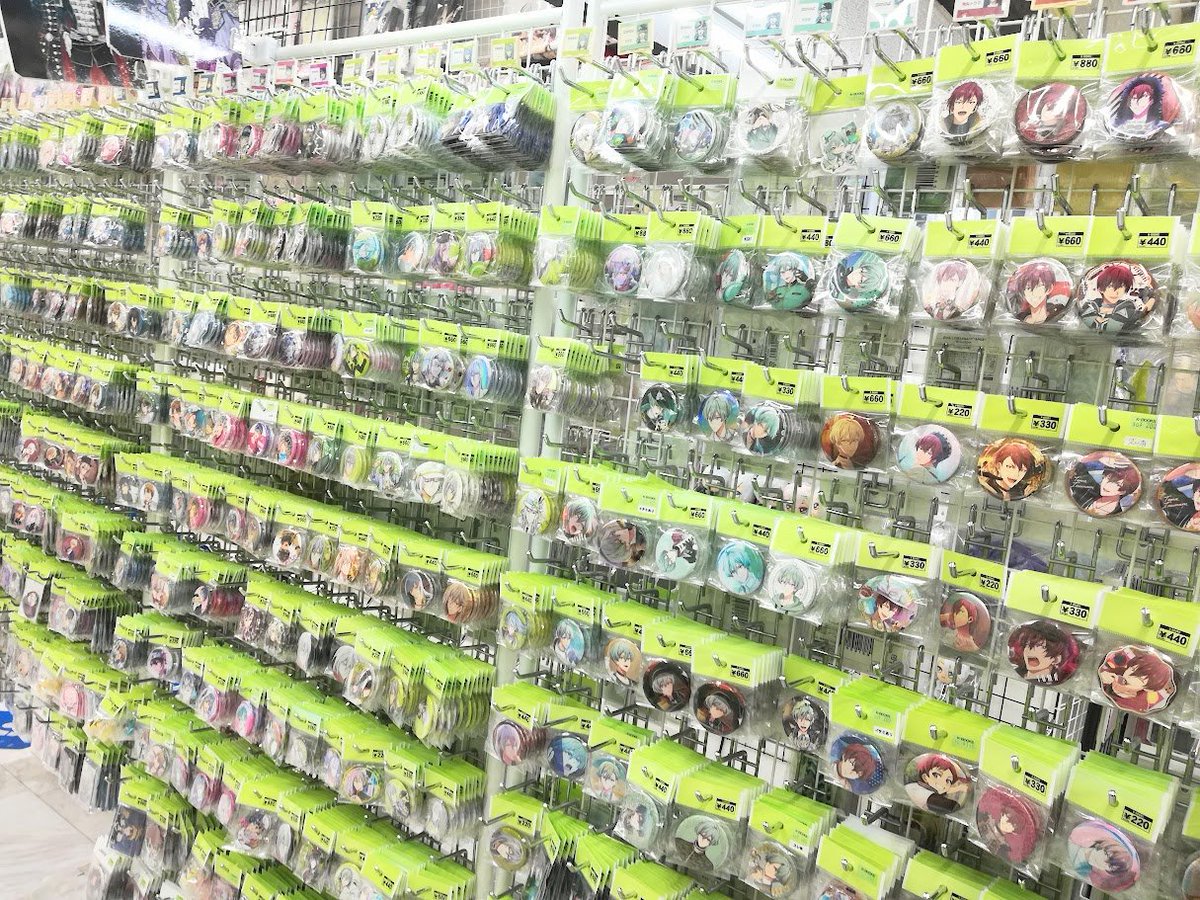 コーナー紹介】 「アイドリッシュセブン」 当店2階では、アイナナの 缶