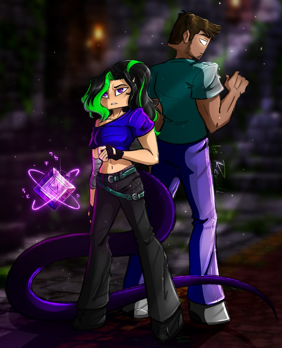 ReWorld_art's tweet photo. I decided to go back in time and imagine that I was 14 years old again. And draw a standard Herobrine, who has been a Minecraft legend for many years of the game's existence and development💎

#ocart #minecraftart  #Minecraft #Herobrine #digitalart #digital #ReWorld_art https://t.co/OnQtVVWcQo