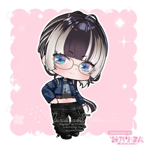ちっちゃ儒烏風亭らでんちゃん#らでん似絵