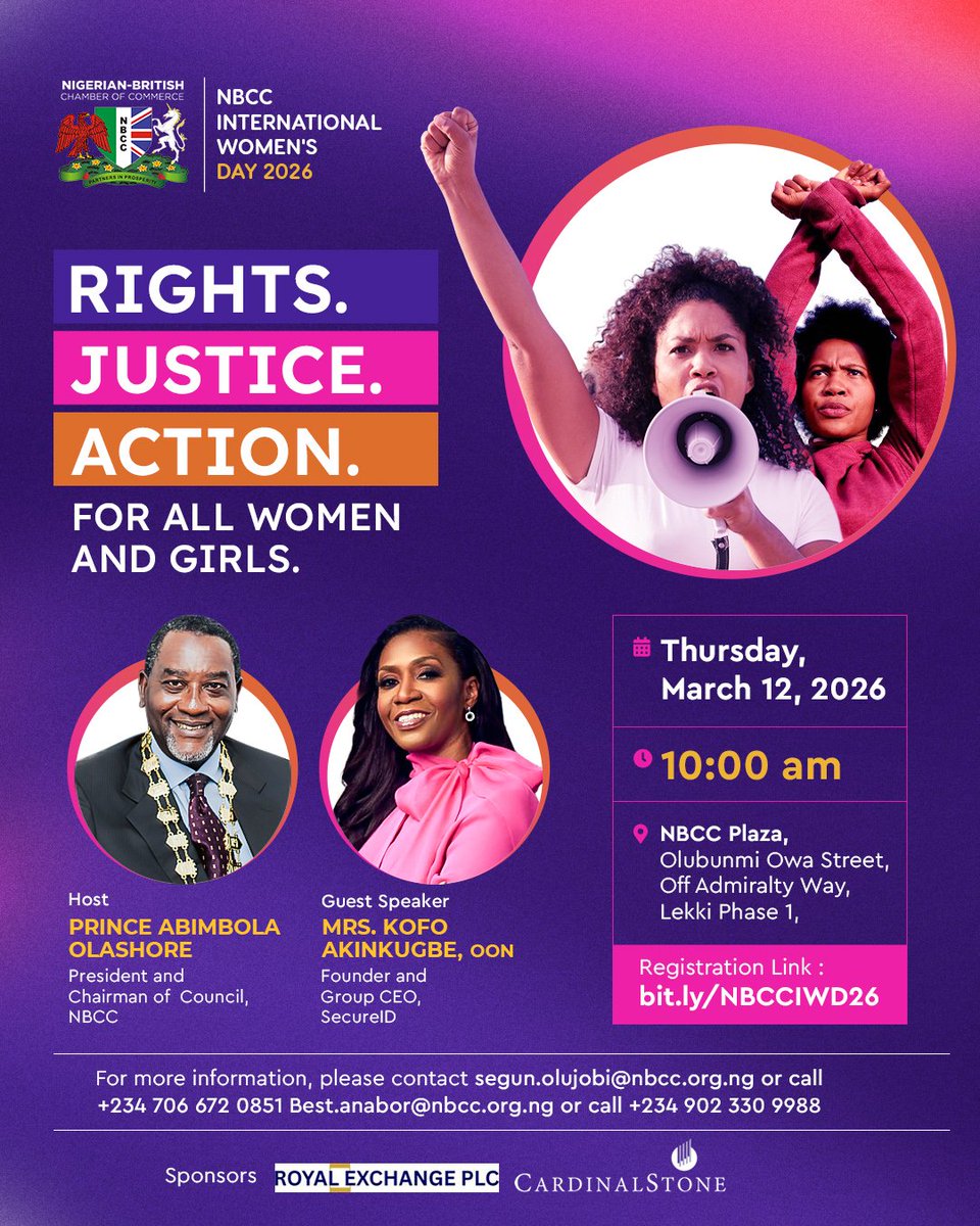 Nigerian-British Chamber of Commerce tweet media