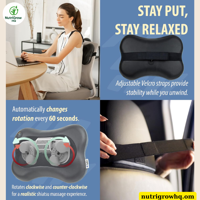 nutrigrowhq's tweet photo. Invest in daily wellness with the Zyllion Shiatsu Back and Neck Massager with Heat. Its 3D Electric Kneading Deep Tissue Massage Pillow for Muscle Pain Relief supports bone strength
#BoneStrength #JointHealth #BackPainRelief #MuscleRecovery #ArthritisSupport #HealthyLifestyle https://t.co/EmZ44fYzcj