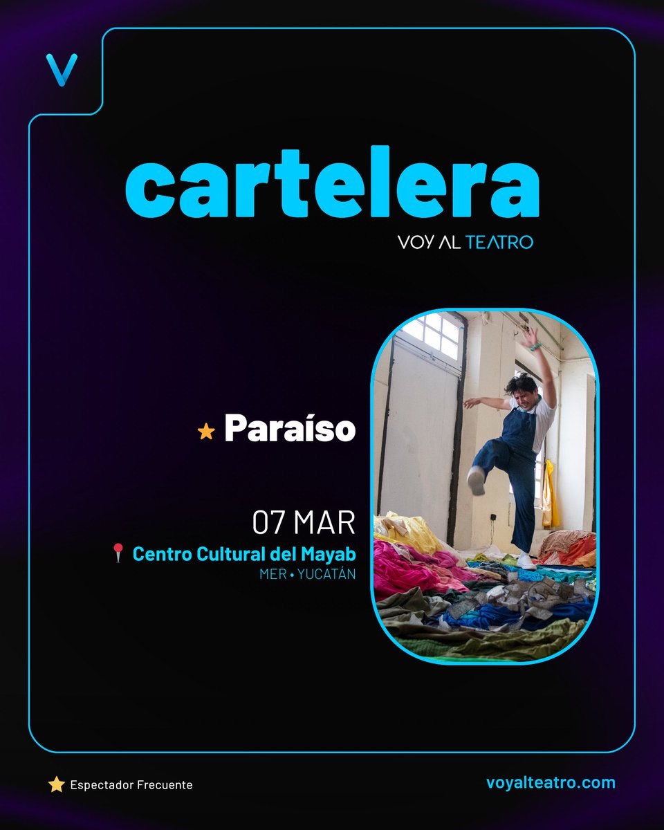 VOY AL TEATRO tweet media