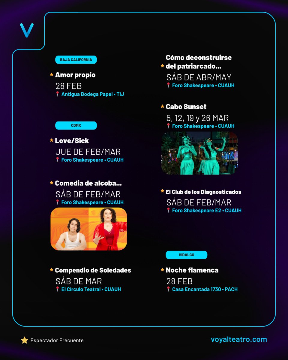 VOY AL TEATRO tweet media