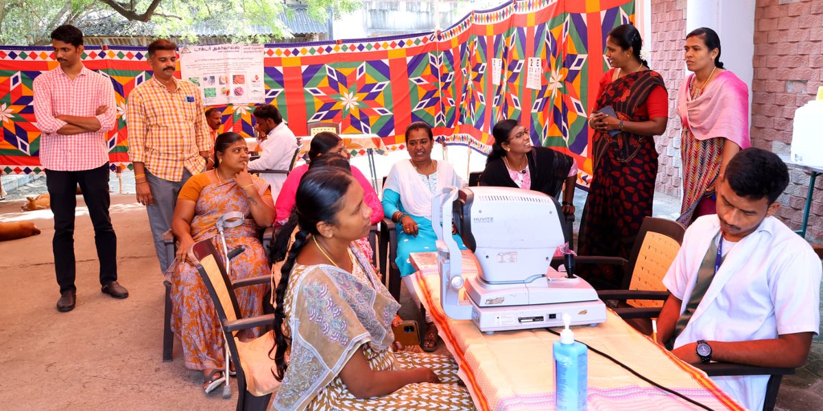 TindistPolice's tweet image. திருநெல்வேலி மாவட்ட காவல் வளாகத்தில் காவல்துறையினருக்கு இலவச கண் பரிசோதனை முகாம்.

#TirunelveliPolice
#FreeEyeCamp
#PoliceWelfare
#DrAgarwalsEyeHospital
#HealthCamp
#VisionCare
#PoliceFamilyWelfare
#CommunityCare
#Tirunelveli
#TamilNaduPolice
