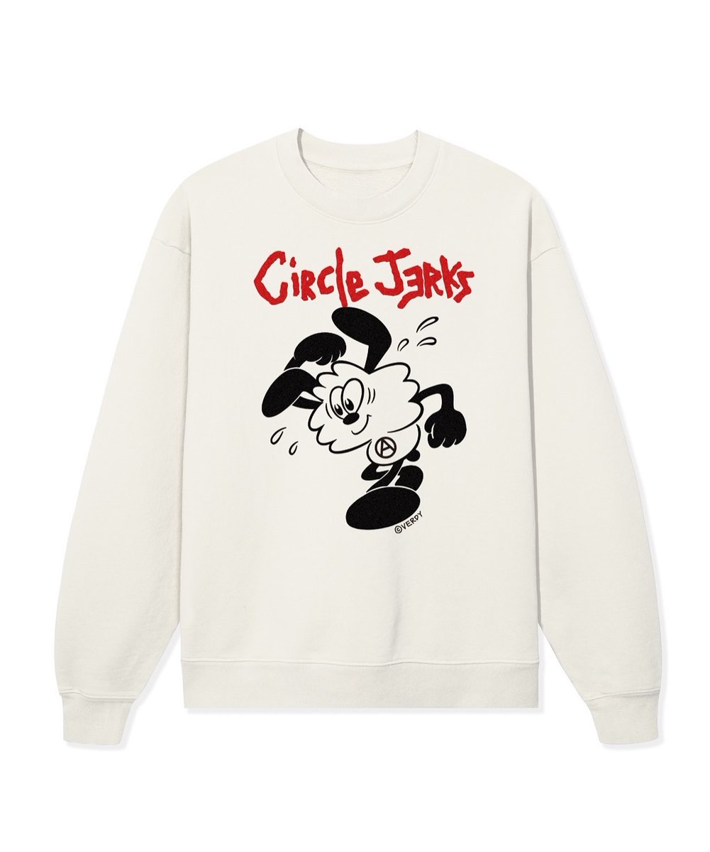 LAパンク界のレジェンド Circle Jerks と VERDY のコラボアイテムが