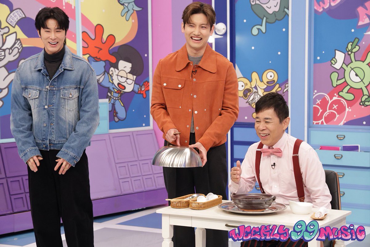 放送まであと30分🌈
#週刊ナイナイミュージック

今夜は
#東方神起 のお２人が登場‼️

＼ ＼ 30分丸々東方神起SP／／
岡村隆史の最後のワガママ"
#オカ神起"実現のため
東方神起が準備した
様々なプロジェクトを実行🏃‍💨

今夜もお楽しみに💝