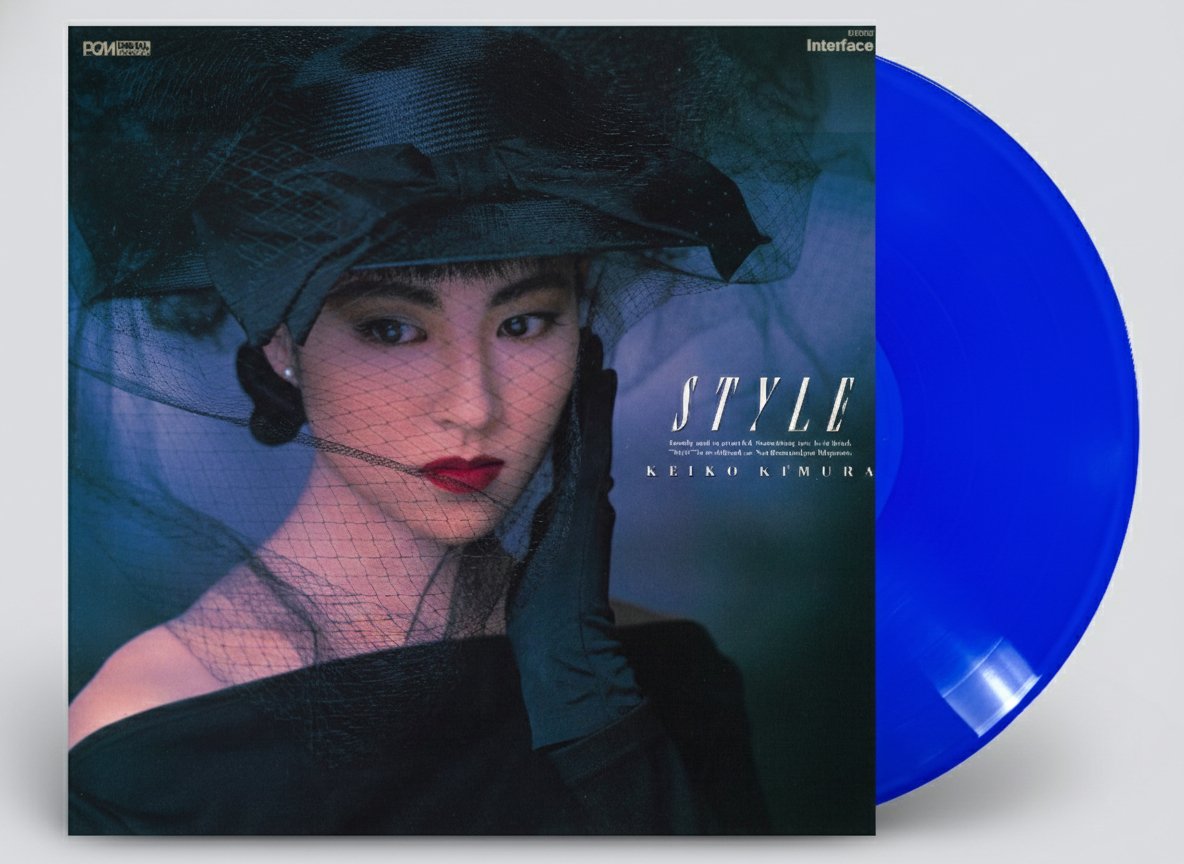 ご予約受付中♬】 木村恵子 / Style -LP- (Clear Deep Blue Vinyl