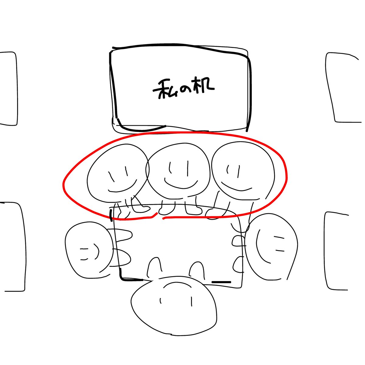 席占領もゴミだけどこの辺にいる人たちガチで邪魔