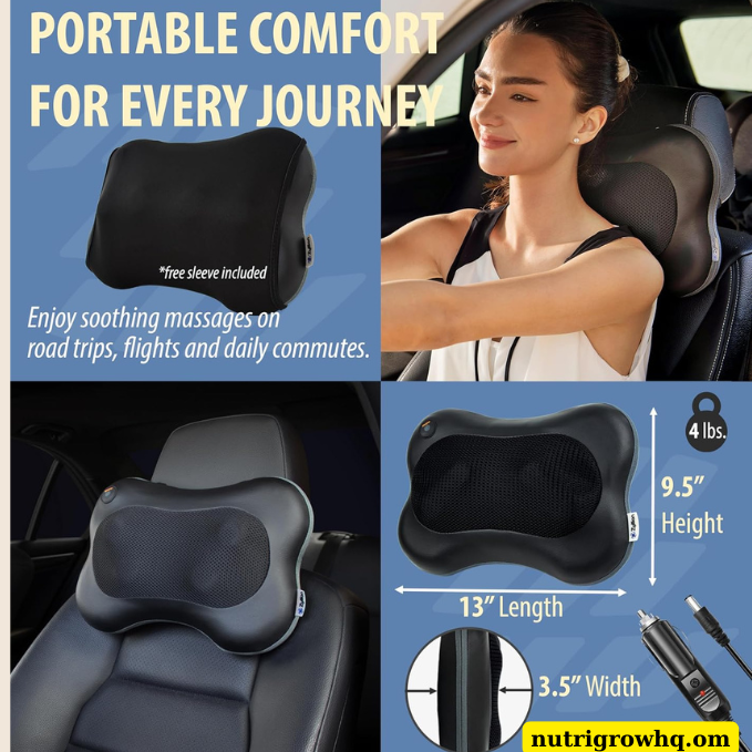 nutrigrowhq's tweet photo. Find dependable relief with the Zyllion Shiatsu Back and Neck Massager with Heat. Designed as a 3D Electric Kneading Deep Tissue Massage Pillow for Muscle Pain Relief,
#BackPainRelief #NeckPainRelief #JointHealth #ArthritisCare #MassageTherapy #WellnessJourney https://t.co/ojB1yBo0bj