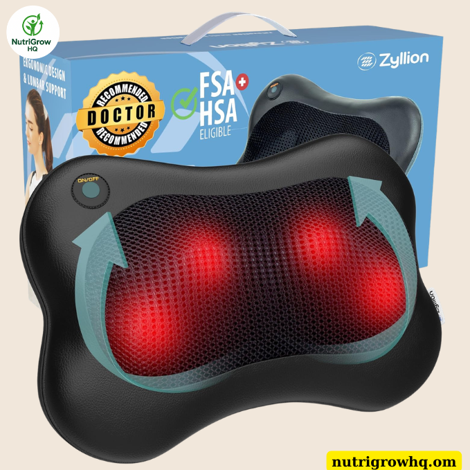nutrigrowhq's tweet photo. Relax and recharge with the Zyllion Shiatsu Back and Neck Massager with Heat. This 3D Electric Kneading Deep Tissue Massage Pillow for Muscle Pain Relief helps ease back pain, neck pain
#JointHealth #BackPainRelief #NeckPainRelief #ArthritisSupport #MuscleRecovery https://t.co/zeez8Dubet