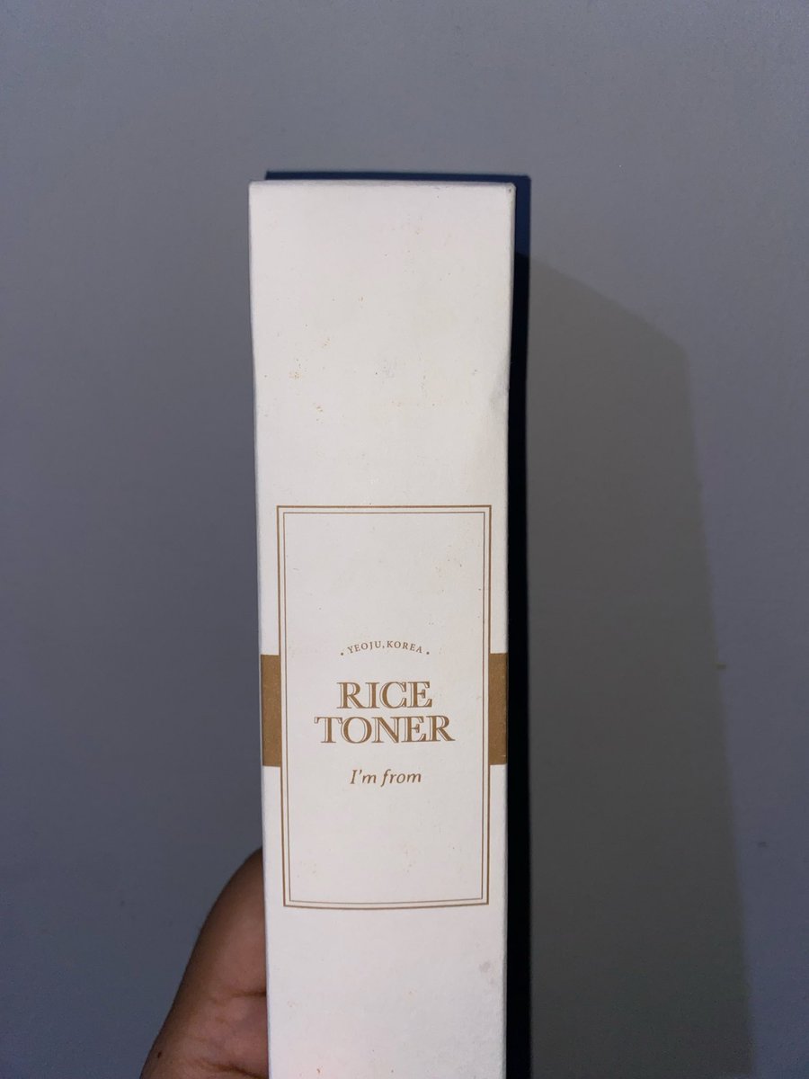 damieduduu's tweet photo. rice toner im from 150k aja langsung dikirim bsk bisa co lwt oren yaa new ini no minus isi msh full ori beli disociolla #wts #wtb #ricetoner #imfrom #korea https://t.co/2x8H9VKVTT