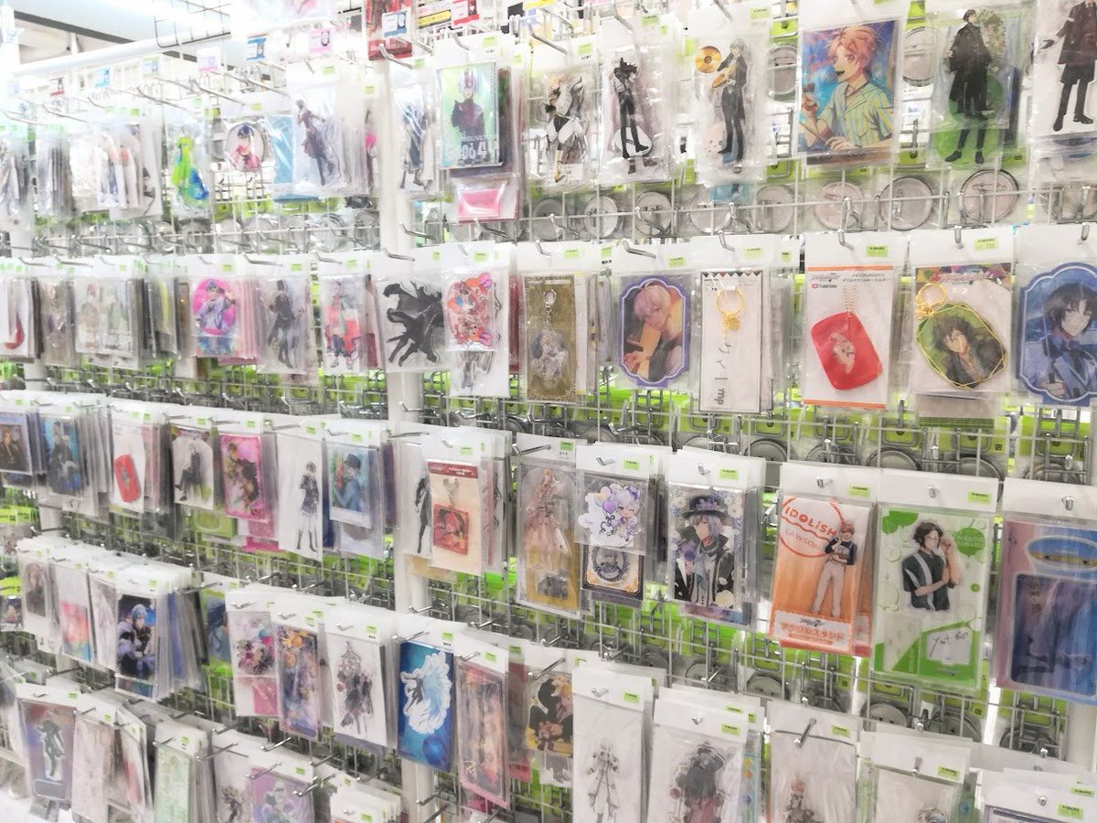 コーナー紹介】 「アイドリッシュセブン」 当店2階のアイナナコーナー