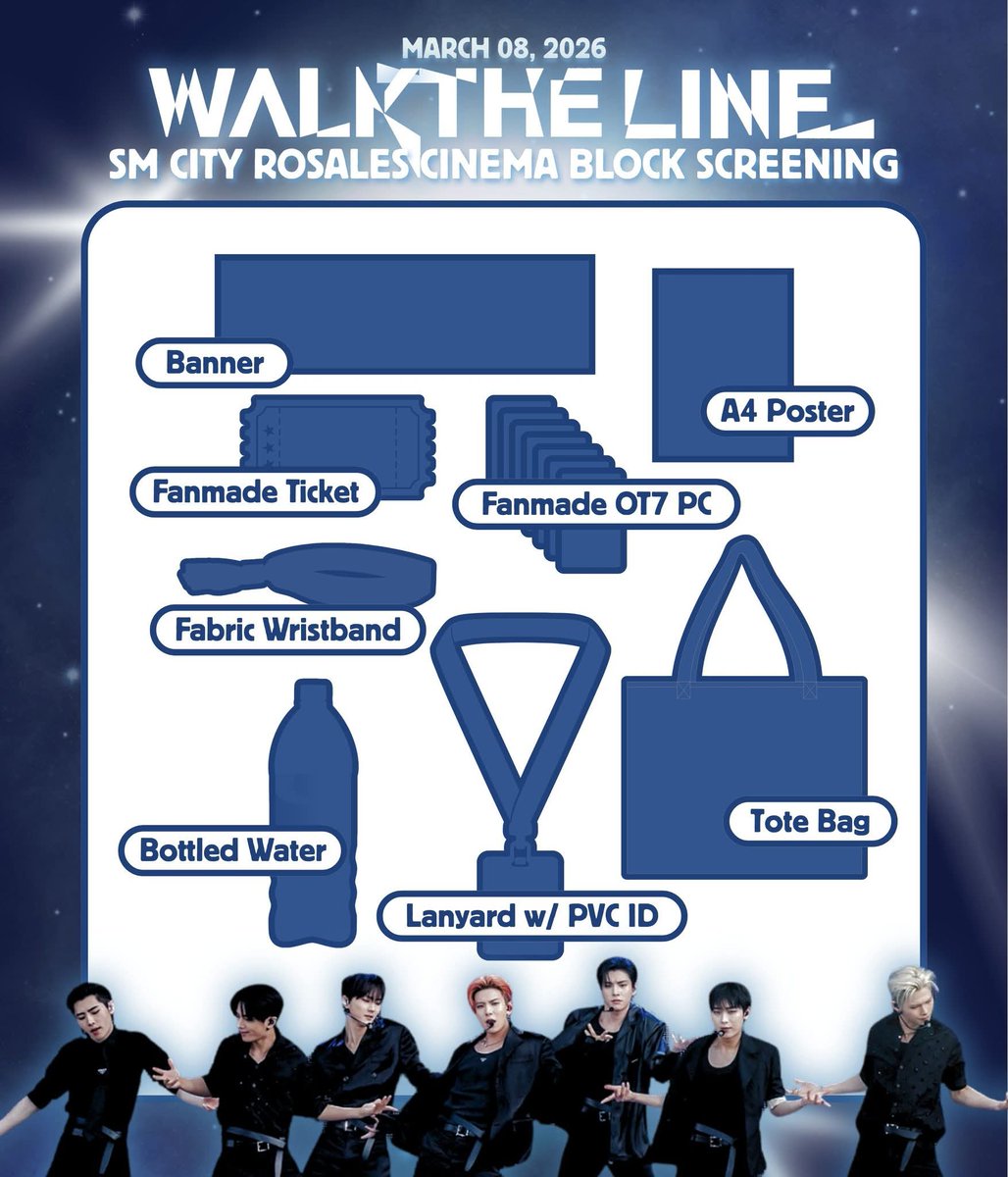cupsandmemories's tweet photo. 🎬 ENHYPEN [Walk The Line: Summer Edition] in Cinemas — BLOCK SCREENING 🇵🇭

Experience the concert film on a wider screen and create a memorable viewing with fellow ENGENEs 💙

📍 Sm City Rosales 
 
🗓 March 8, 2026 (Sunday)
⏰ 2:00 PM

🎟 https://t.co/v82Jayl6Mx https://t.co/YCrtbJxAUT