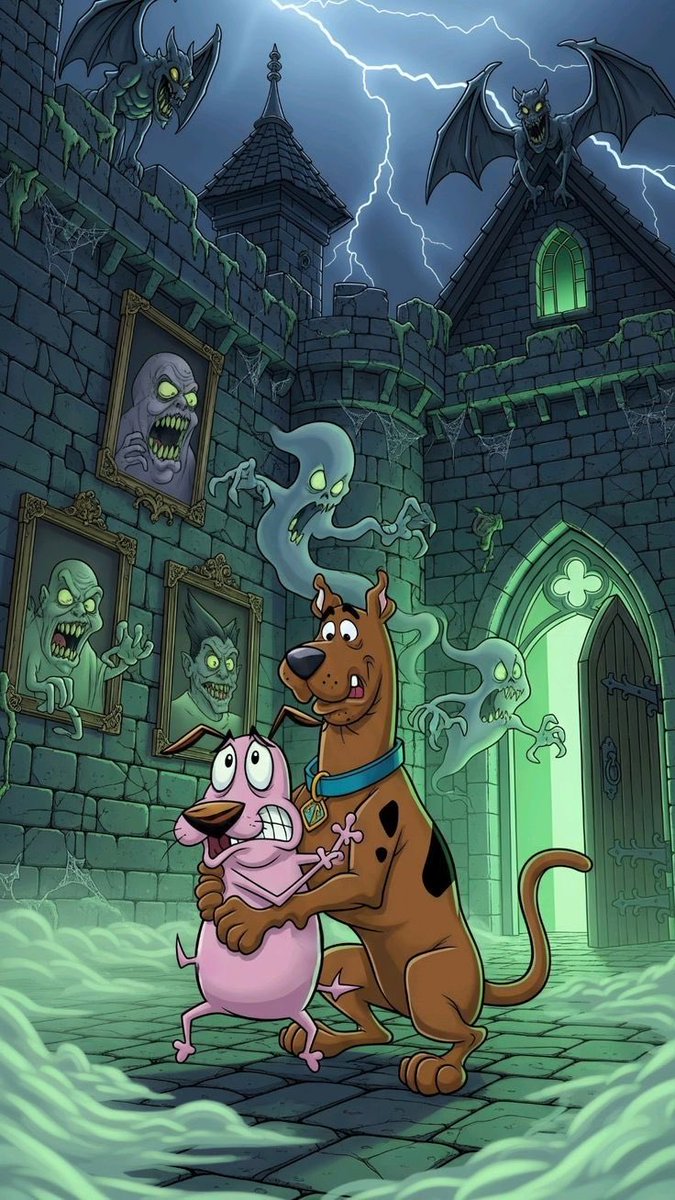 explorexpole's tweet photo. Need a wall portrait ? We all do. 
Order your portrait from us nationwide delivery 
Dm for prices and you can also dm for custom works thank you . 
#wallportraits #scoobydoofanart #CourageTheCowardlyDog https://t.co/Uy706PfXOw