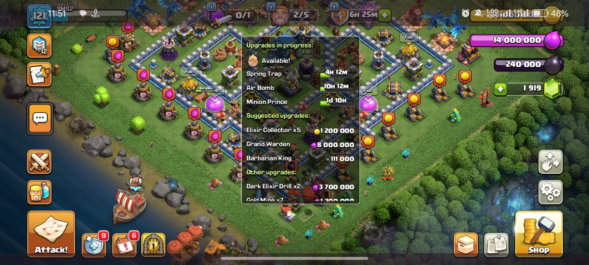 e58190244's tweet photo. @ClashofClans Guys why can i use minion prince in wars when it's under upgrade? 🤔 . Doesn't work for other heroes, only minion prince. I also have video proof, where do i send it https://t.co/6yGNzzle03