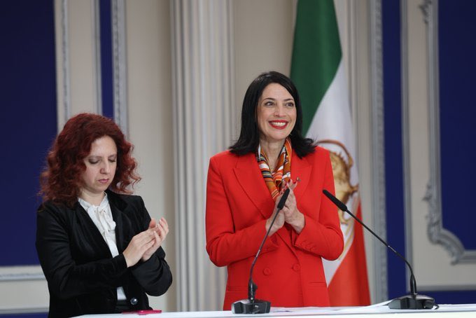 Free_Iran_2024's tweet image. Nike Groupioni shared her experience witnessing a resistance organization with vision and discipline. She says when women rise for rights and equality, tyranny cracks. We must support and broadcast their demands. #IWD2026 #WomenForce4Change