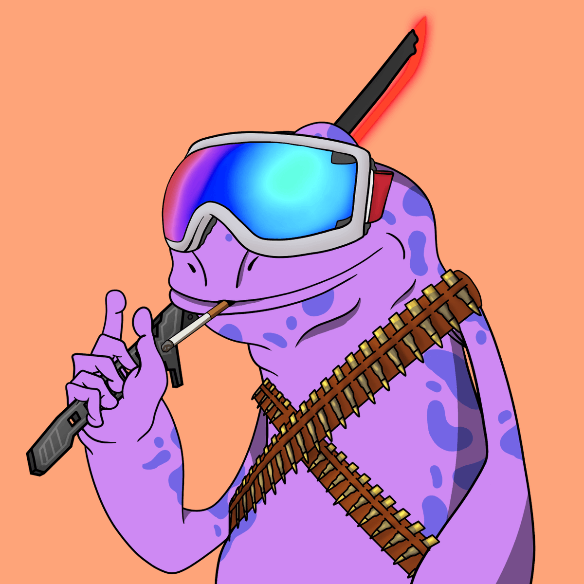 Cyber Frogs update bot tweet media