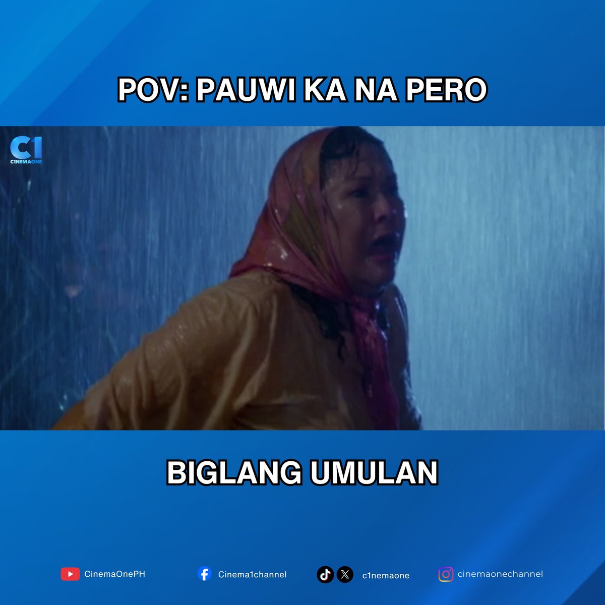 Buti nalang magsa-summer na 😭

🎥 Ikaw pa lang ang minahal
🌟Catch your favorite local movies here on Cinema One! 💙
Available on Sky Cable Ch 56, Cignal Ch 45, GSat Ch 14, &amp; other provincial cable operators.
And follow our social media accounts for free full movies and more! 🎬