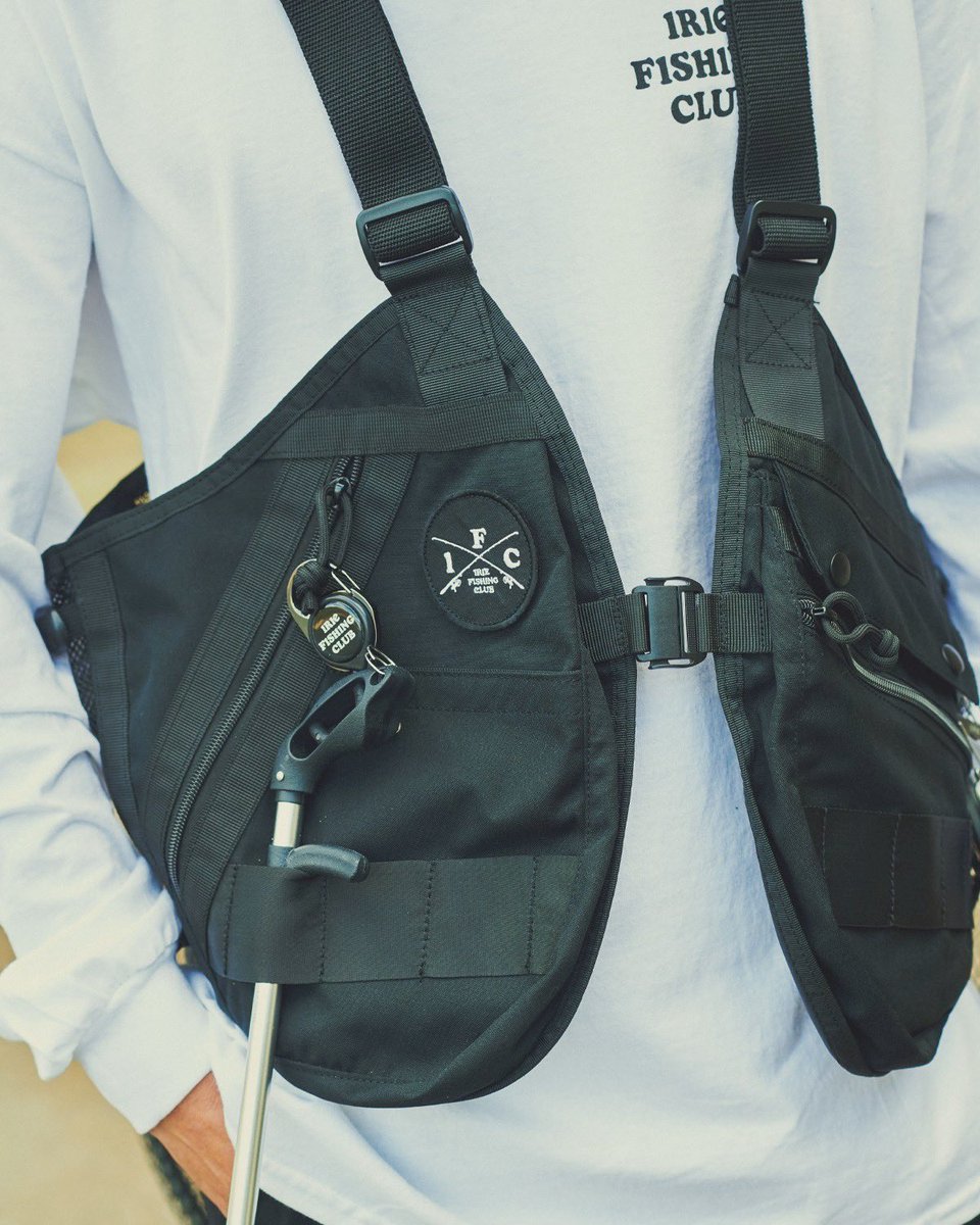 FISHERMAN UTILITY VEST- Release : 2/28（sat） Color : BLACK Size