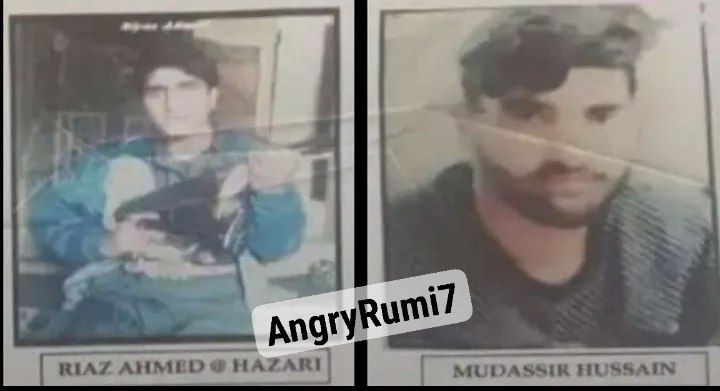 Brainstormer48's tweet image. Two active local terrorists in kishtwar, 
Active since a long time involved in killing of father and uncle of bjp mla shagun Parihar , 2026 akhri saal hona chahiye Inka bhi .
#Kishtwar