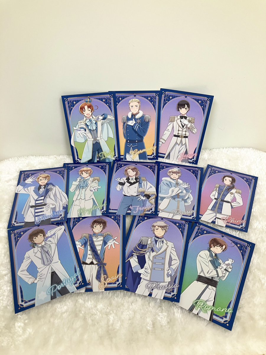 ❄️アニメ「ヘタリア World☆Stars」 Snow Prince Cafe👑 描き下ろし