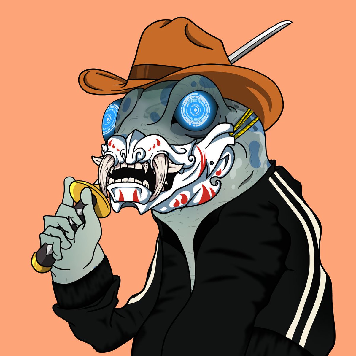 Cyber Frogs update bot tweet media