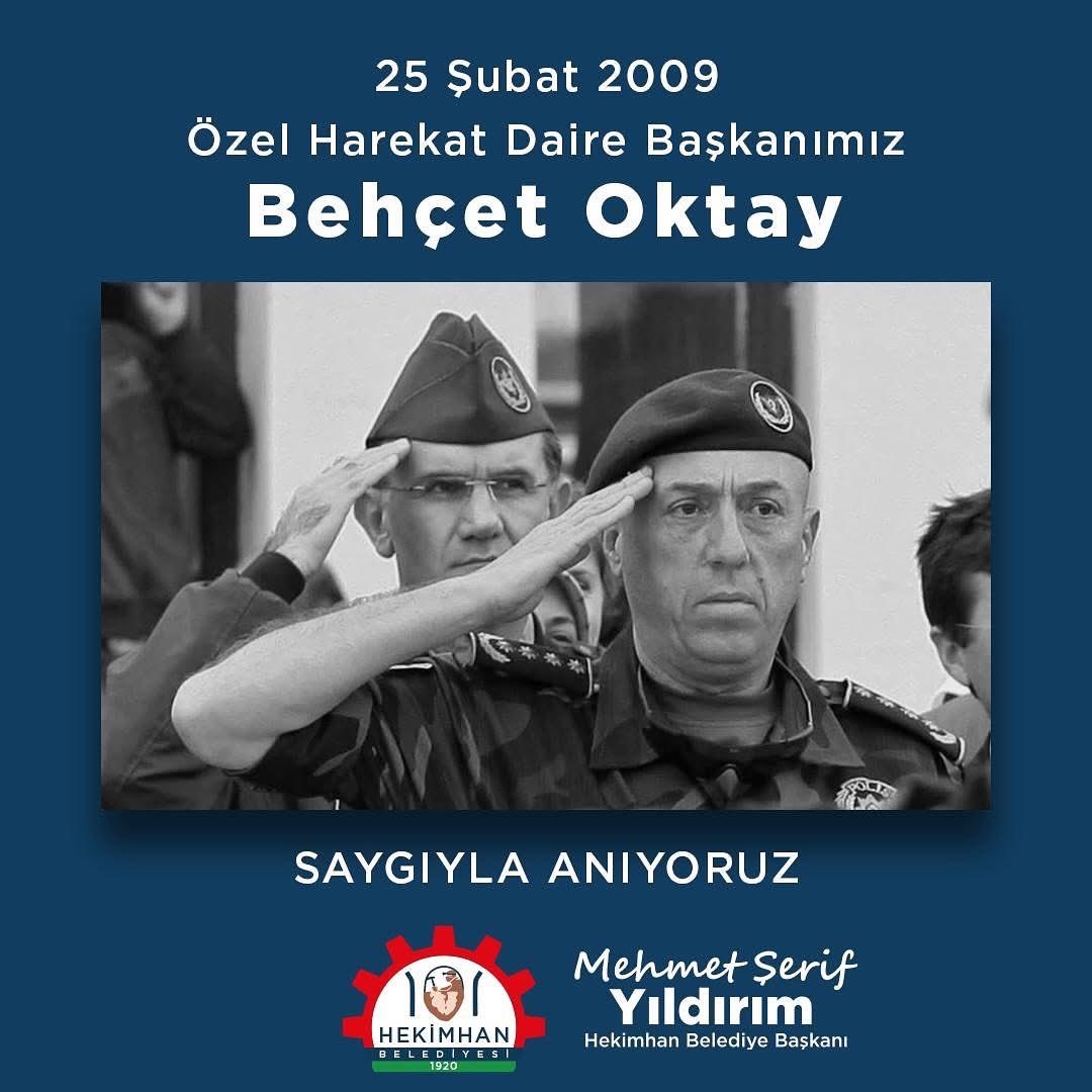 Şehadetinin üzerinden “17 Koca Yıl Geçti”. Bizce malum ama; halen katillerin belli değil. Daha da acısı korkulu rüyaları olduğun teröristler itibarlı ve başları “Kurucu Önder” ilan edildiler.
Ruhun Şad, Cennet Mekanında Melekler Yoldaşın Olsun.

#behçetoktay