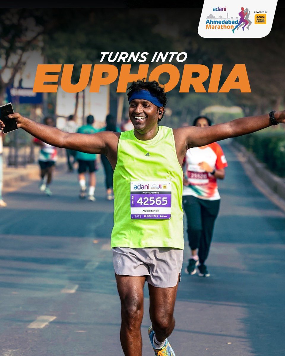 Ahmedabad Marathon tweet media