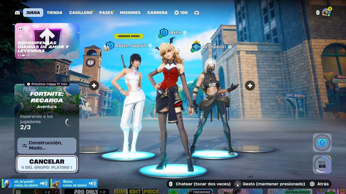 un trío más bellako?