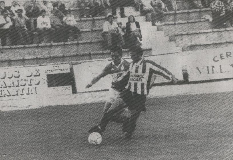 eltoledocom's tweet photo. Temporada 1991/92: @CD_Toledo 1 – Mármol Macael 1.
Liguilla de ascenso a Segunda División B.
Luis Castro, jugador del @CD_Toledo
#Toledo #CDToledo #Macael https://t.co/qy7B6AhZn2