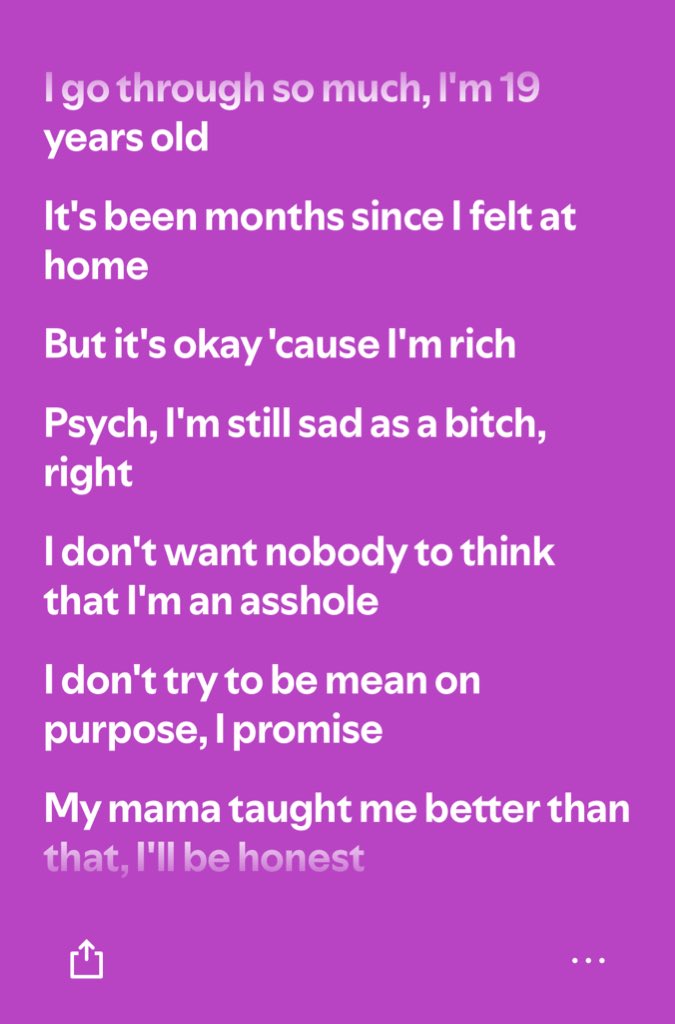 My life in a nutshell…