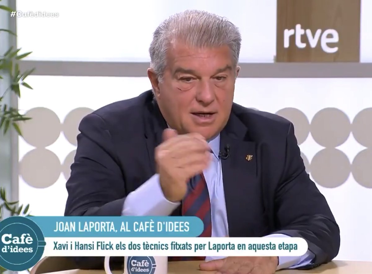 🚨 Joan Laporta: "Real Madrid have been controlling the refereeing system for 70 years."