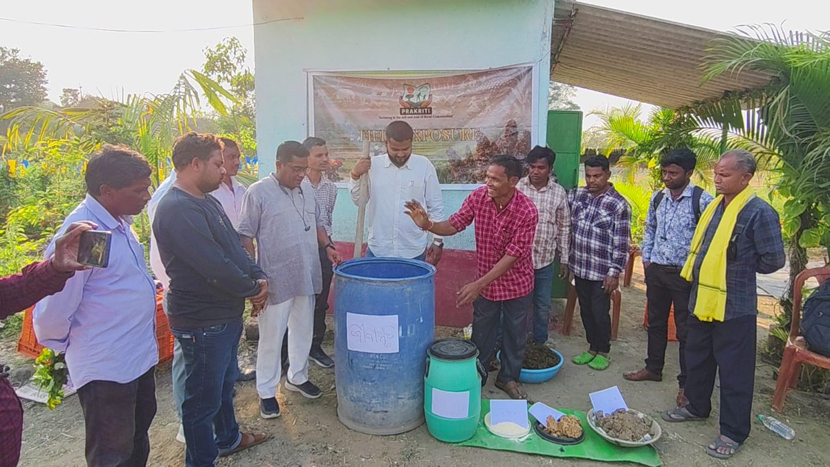 One-day Farmers training cum field demonstration prograram was organised at  Karlamunda in Kalahandi Odisha on 19.2.2024. Coordinated by Trilochan L A.