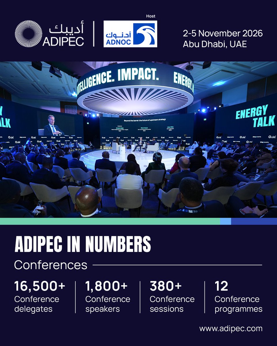 ADIPEC tweet media