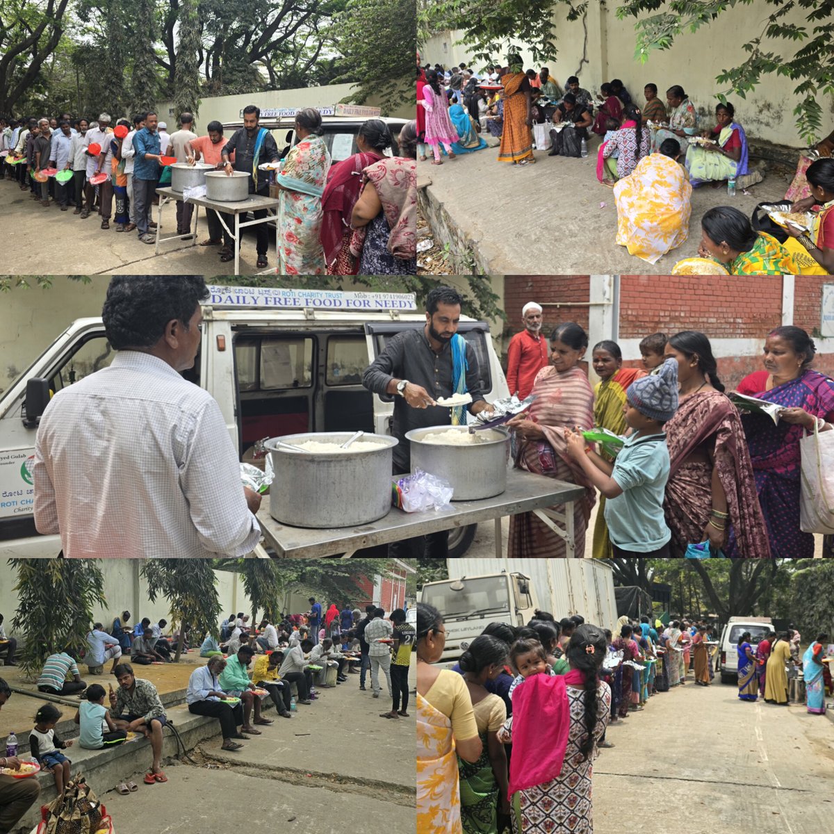 RotiCharity's tweet image. #Ramadankareem
#humansforhumanity 
#foodforneedy
Today 3375.days. completed
Daily free food distribution in poor and deserving people  daily feed 250+ members of poor patients’ families living outside in govt hospitals, anyone interested support or donate
All donations 🙏