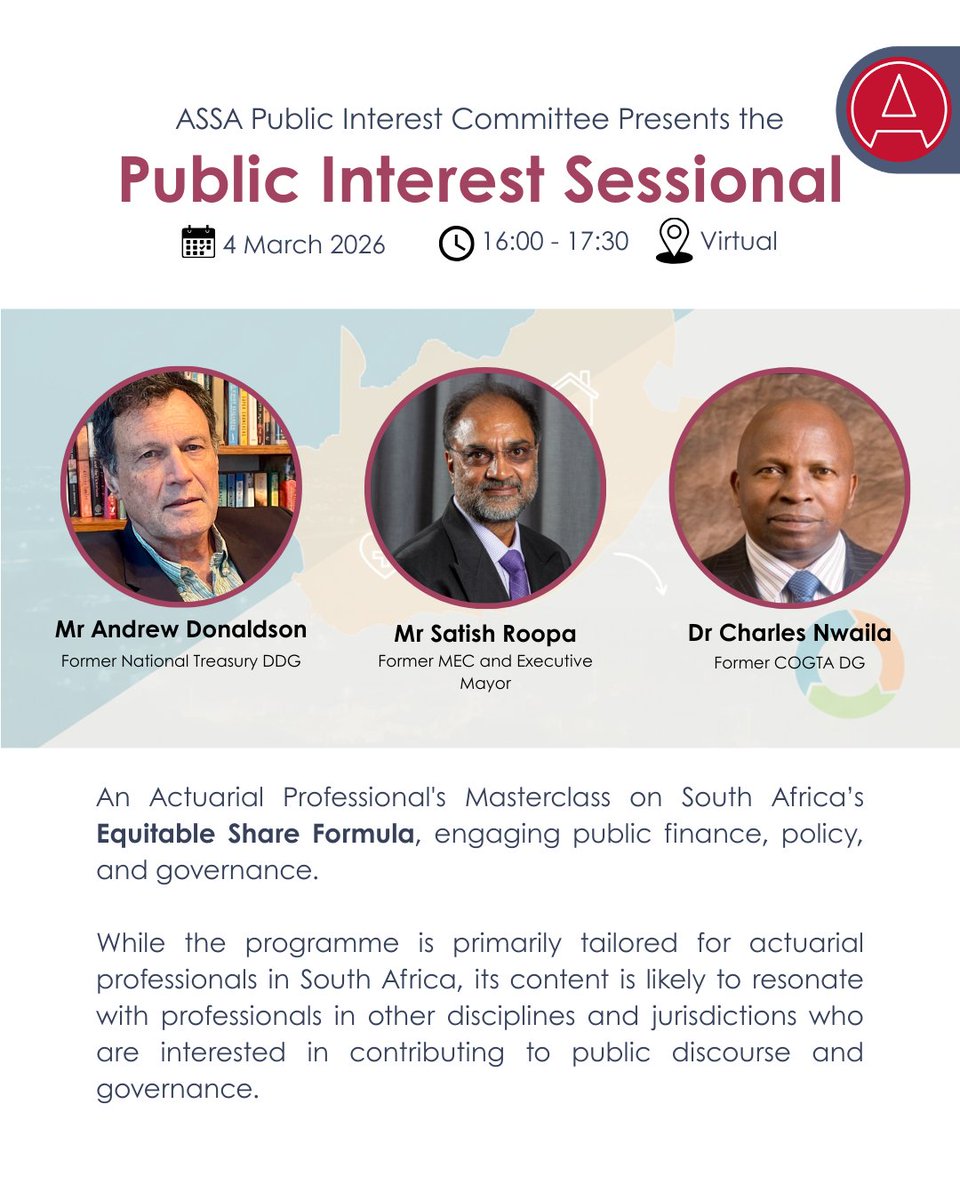 ActuarialSocietyofSA tweet media