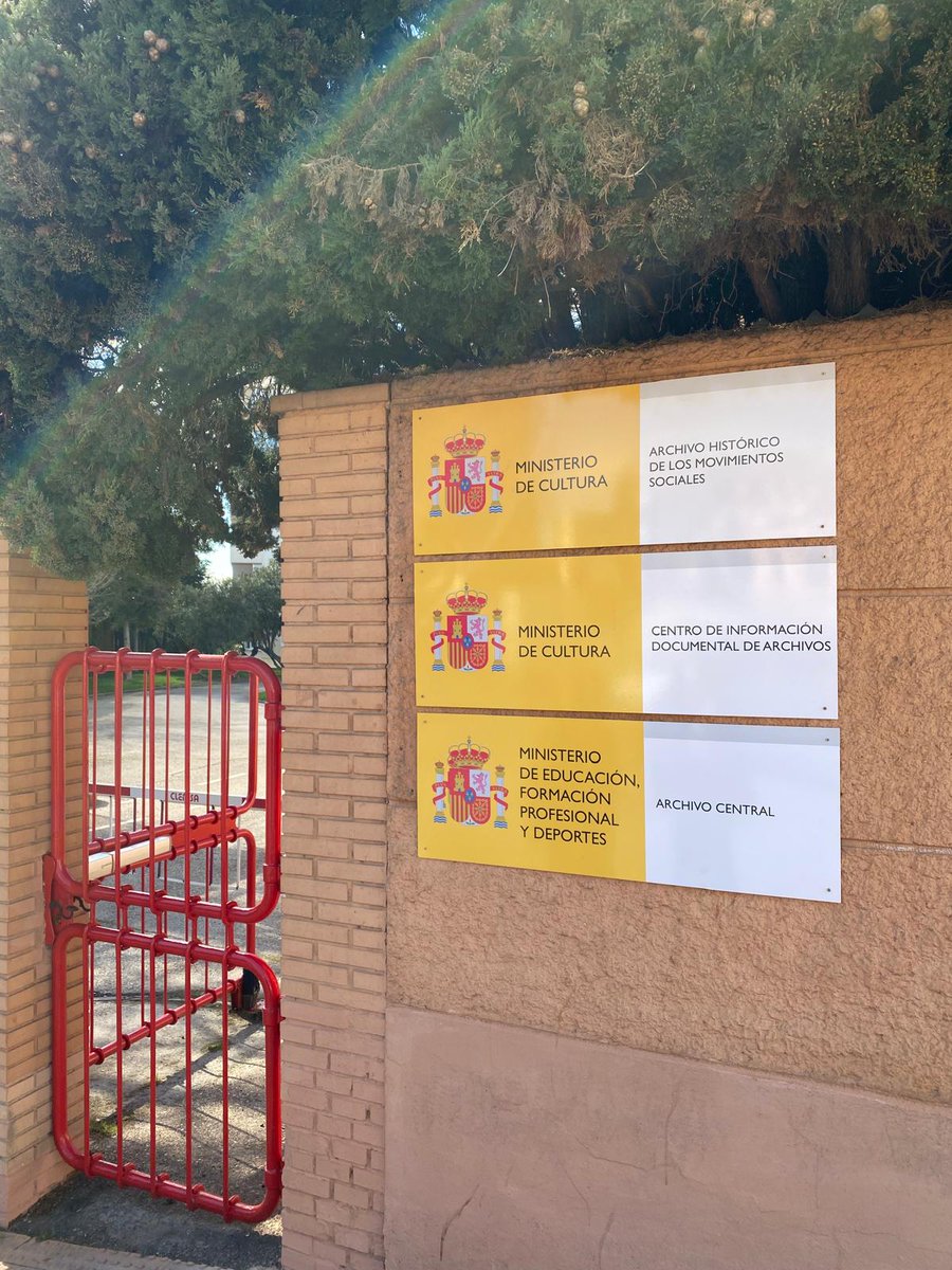 ArchivosEst's tweet photo. 🆕Nuevo servicio de 𝘃𝗶𝘀𝗶𝘁𝗮𝘀 𝗴𝘂𝗶𝗮𝗱𝗮𝘀 al 𝗔𝗿𝗰𝗵𝗶𝘃𝗼 𝗛𝗶𝘀𝘁𝗼́𝗿𝗶𝗰𝗼 𝗱𝗲 𝗹𝗼𝘀 𝗠𝗼𝘃𝗶𝗺𝗶𝗲𝗻𝘁𝗼𝘀 𝗦𝗼𝗰𝗶𝗮𝗹𝗲𝘀 (#AHMS) de @culturagob🆕
📅De lunes a viernes, entre las 9-14 h
📧Escríbenos a ahms@cultura.gob.es
Info en:
🔗https://t.co/xoyyMa2DXY https://t.co/9Kbfp0EJ5K