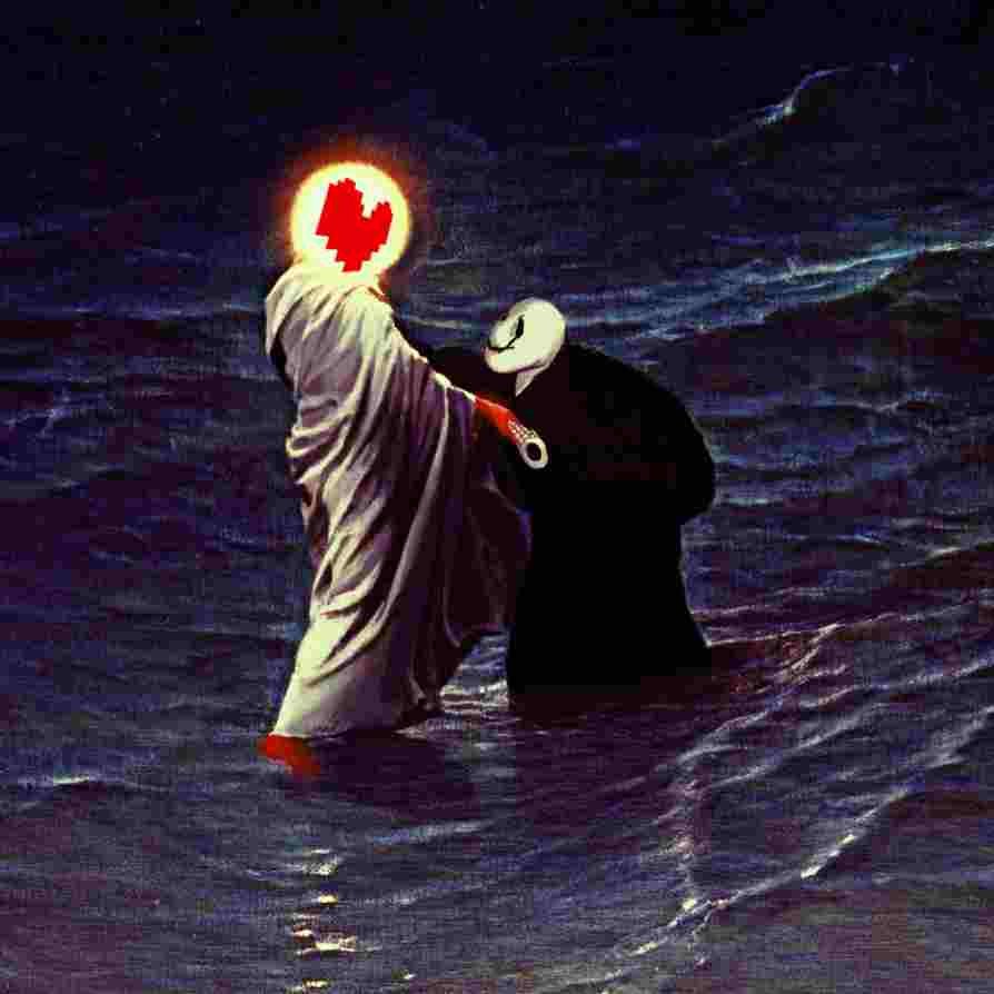 I love the religious themes of DELTARUNE ♥️♥️♥️