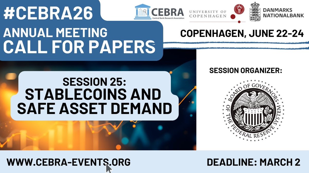 Central Bank Research Association tweet media