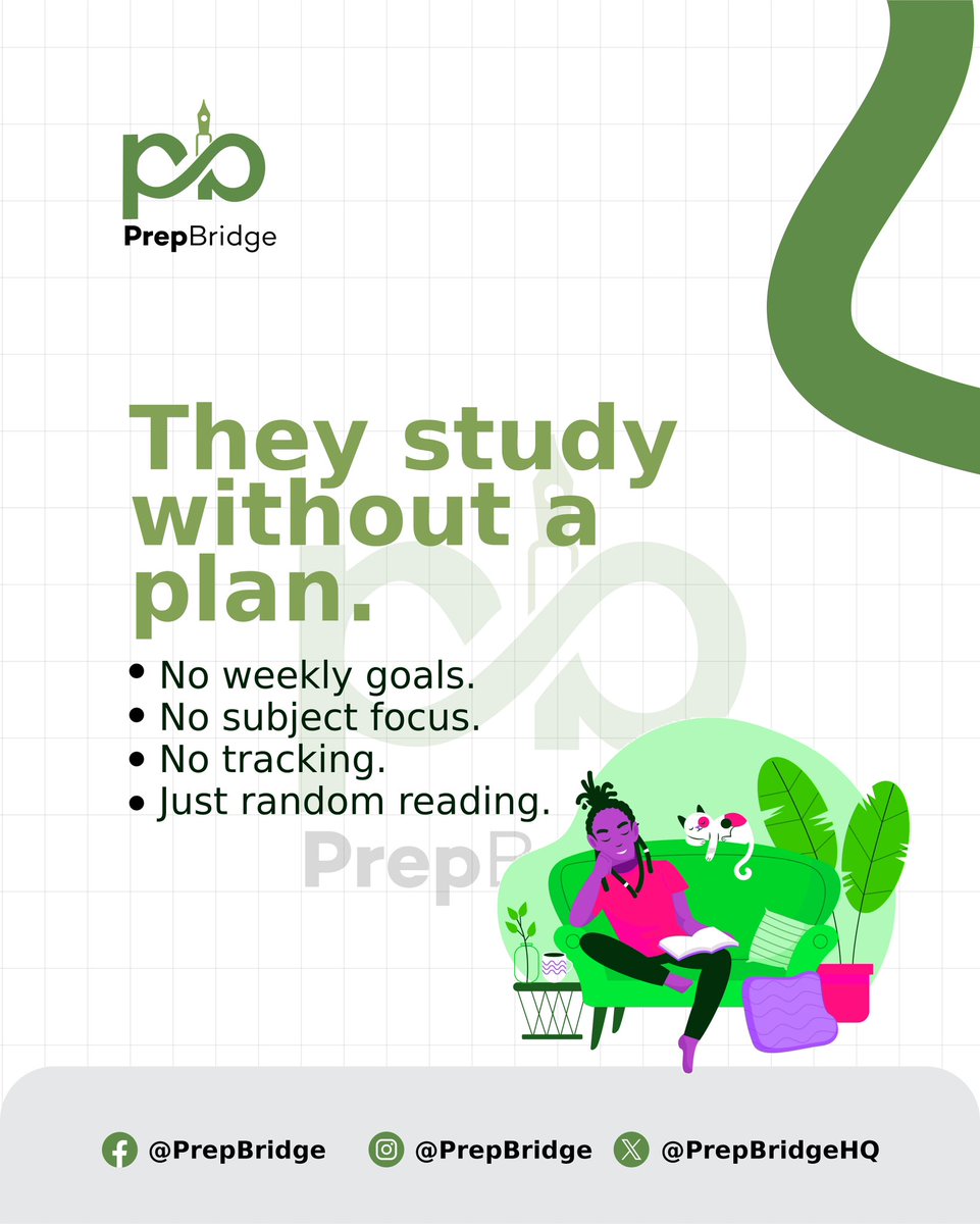 PrepBridgeHQ's tweet photo. Most student do not plan to repeat JAMB.
#jamb #PrepBridge #examtips #onlinetutor https://t.co/LZFUOXHrPd