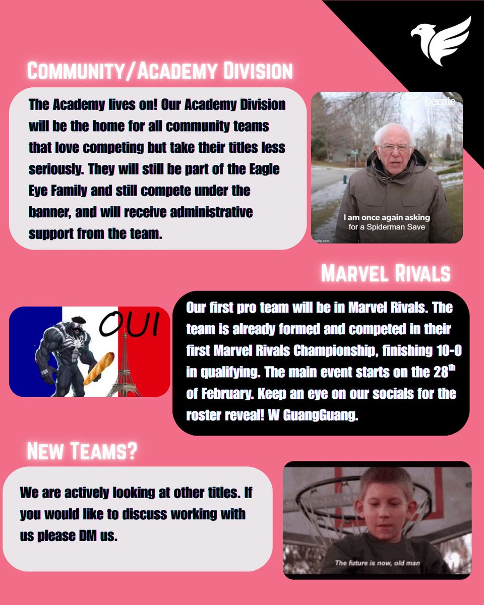 Eagle Eye Esports. tweet media