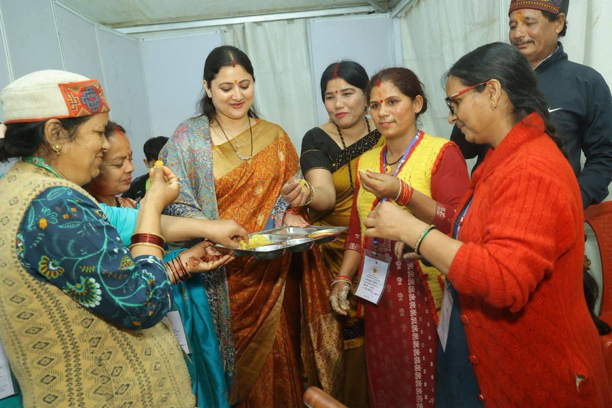 Geeta Pushkar Dhami tweet media