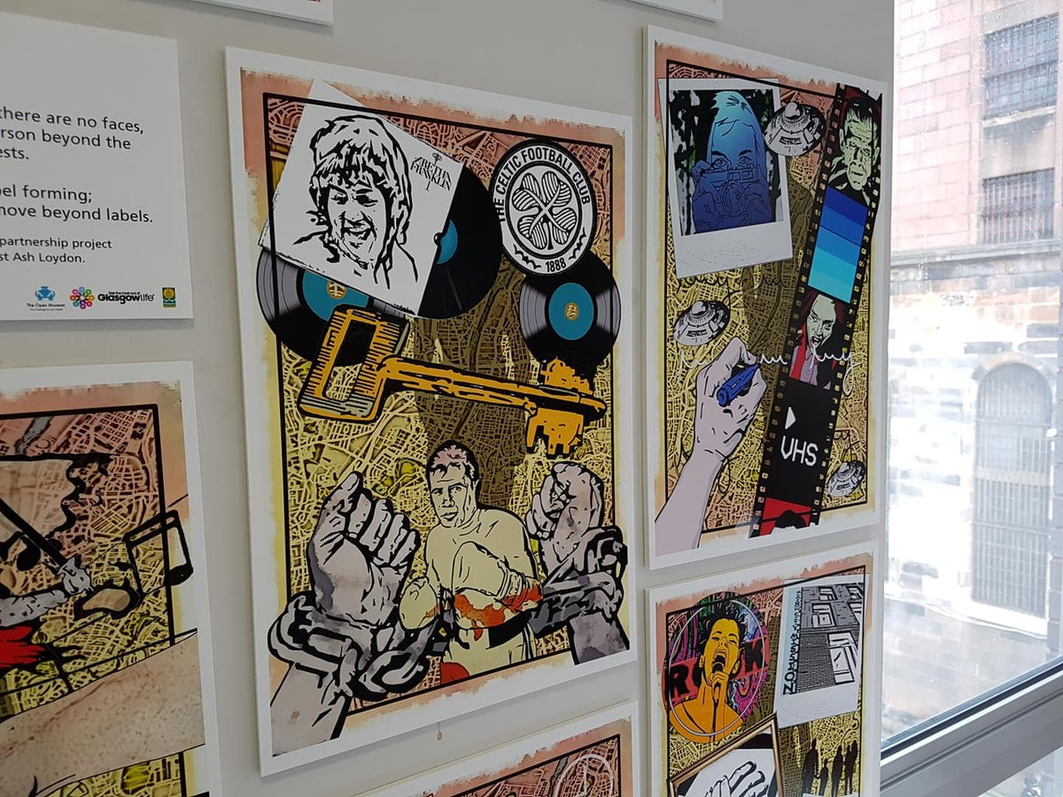 AshtonLamont's tweet photo. A small contribution to #GrayDay - His portrait Frances Gordon, Glasgow Teenager inspired my collaboration with @omglasgow and guests of Glasgow City Mission in creating 'portraits' focusing on their interests rather than in a traditional style.
1/2 https://t.co/PEsC1Tf1TO