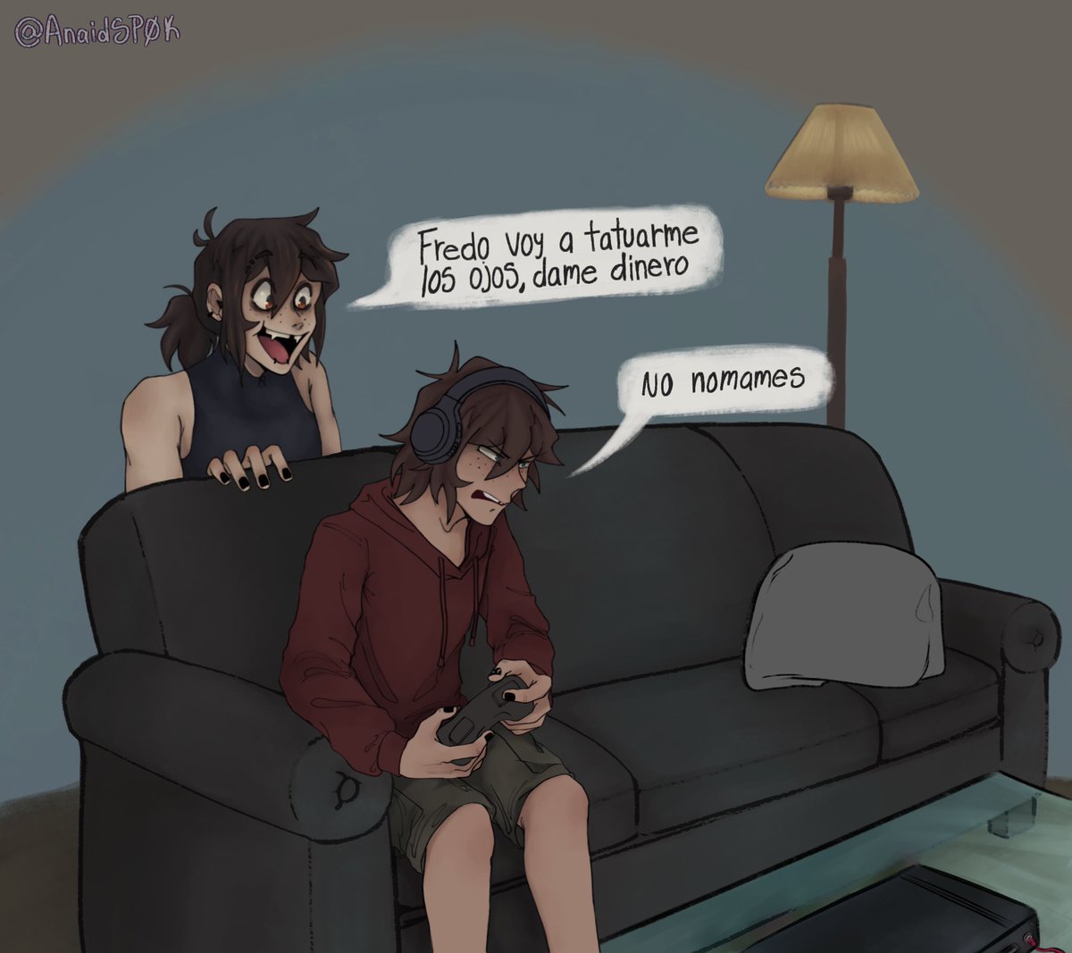 Dibujo del 2024 (que apenas medio terminé 🫠)
#frededdy #FNAFHS