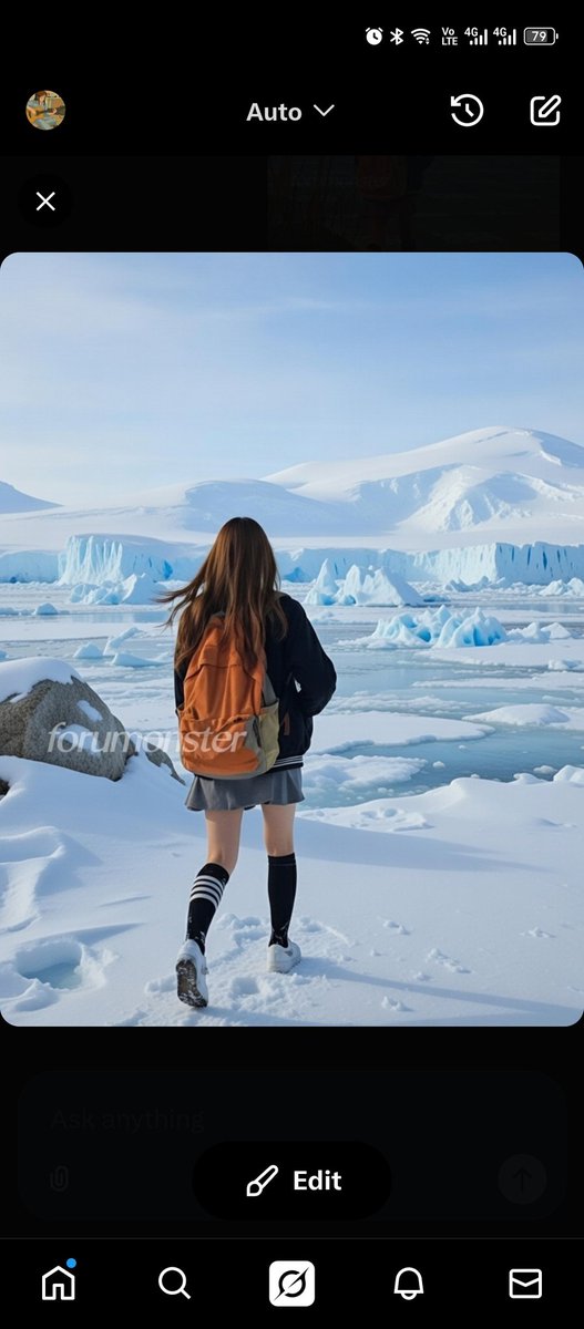 Ramifile's tweet photo. Rami was spotted near Antarctica🥶 https://t.co/BnUArSRk9V