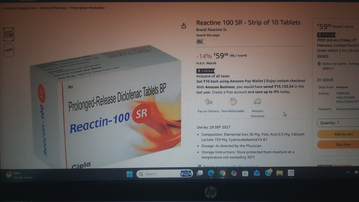 CaptSachinpilot's tweet photo. #Boycottamazon This product's actual MRP is RS: 61
@amazonIN @amazon price is RS: 69. 75, after they added a 14% discount price RS: 59.98 nice way of cheating. @narendramodi @nsitharamanoffc https://t.co/C0QYjuST7j