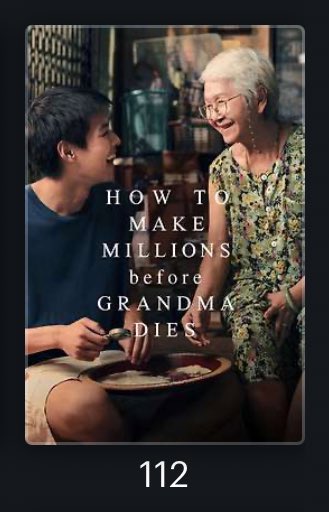 Letterboxd เผยหนัง 500 ลำดับที่ได้คะแนนสูงสุดในแอพ (เป็นแอพที่ผู้ชมทั่วโลกลงคะแนนได้) แล้ว #หลานม่า อยู่อันดับ 112 น่าภูมิใจแทนทีมสร้างมาก หนังครองใจคนทั้งโลก อันดับสูงกว่าหนังฮอลลีวูดตั้งหลายเรื่อง