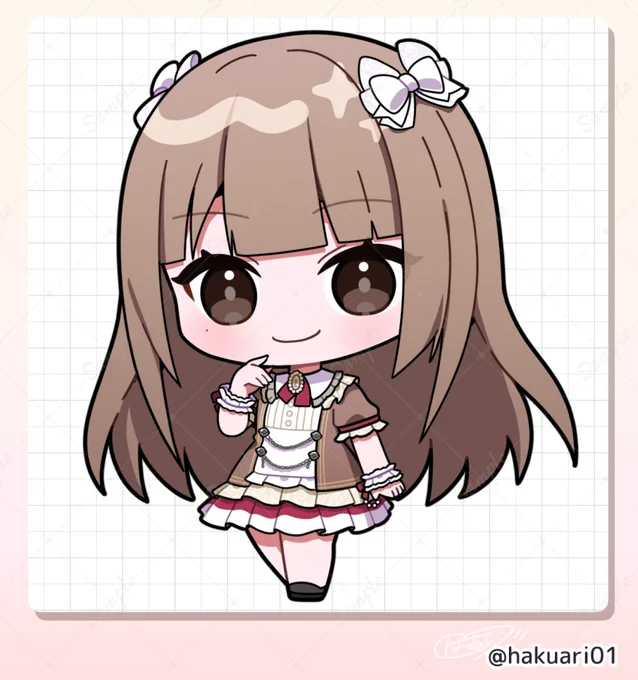 SDイラスト描かせて頂きました!ありがとうございました! #ミニキャラ